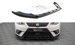 Maxton Parts - Frontlippe V.2 passend für Seat Ibiza FR/ Standard Mk5 schwarz Hochglanz