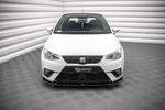 Maxton Parts - Frontlippe V.2 passend für Seat Ibiza FR/ Standard Mk5 schwarz Hochglanz