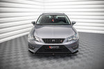 Maxton Parts - Frontlippe V.2 passend für Seat Leon FR / CUPRA Mk3 schwarz Hochglanz