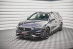 Maxton Parts - Frontlippe V.2 passend für Seat Leon FR Mk4 schwarz Hochglanz