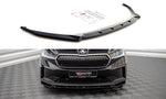 Maxton Parts - Frontlippe V.2 passend für Skoda Enyaq iV schwarz Hochglanz