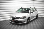 Maxton Parts - Frontlippe V.2 passend für Skoda Fabia Mk3 schwarz Hochglanz