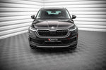 Maxton Parts - Frontlippe V.2 passend für Skoda Kodiaq Mk1 FL schwarz Hochglanz