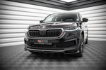 Maxton Parts - Frontlippe V.2 passend für Skoda Kodiaq Mk1 FL schwarz Hochglanz