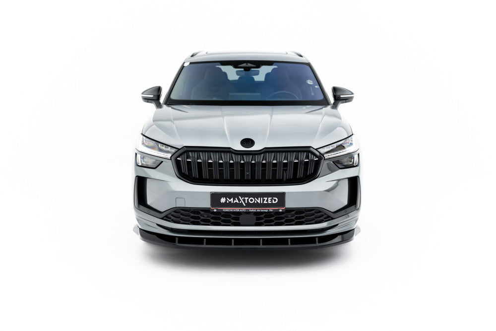 Maxton Parts - Frontlippe V.2 passend für Skoda Kodiaq Sportline Mk2 schwarz Hochglanz