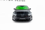 Maxton Parts - Frontlippe V.2 passend für Skoda Octavia RS Liftback / Combi Mk4 FL schwarz Hochglanz