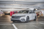 Maxton Parts - Frontlippe V.2 passend für Skoda Octavia RS Mk4 schwarz Hochglanz