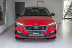 Maxton Parts - Frontlippe V.2 passend für Skoda Scala schwarz Hochglanz