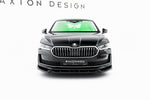 Maxton Parts - Frontlippe V.2 passend für Skoda Superb Mk4 schwarz Hochglanz