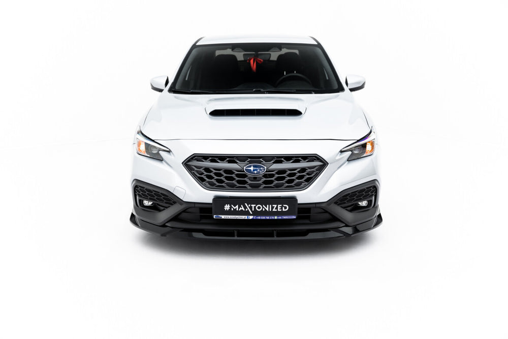 Maxton Parts - Frontlippe V.2 passend für Subaru WRX STI Mk2 schwarz Hochglanz