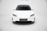 Maxton Parts - Frontlippe V.2 passend für Tesla Model 3 Performance Mk1 FL schwarz Hochglanz