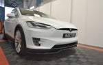Maxton Parts - Frontlippe V.2 passend für Tesla MODEL X schwarz Hochglanz