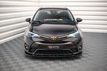 Maxton Parts - Frontlippe V.2 passend für Toyota Avensis Mk3 FL schwarz Hochglanz