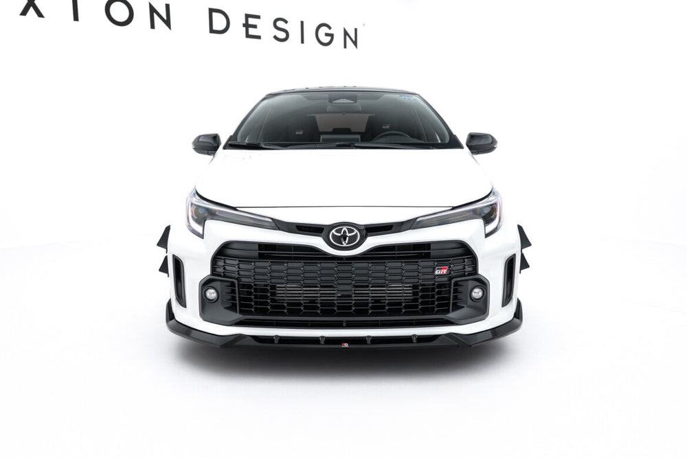 Maxton Parts - Frontlippe V.2 passend für Toyota GR Corolla Mk12 schwarz Hochglanz