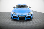 Maxton Parts - Frontlippe V.2 passend für Toyota Supra Mk5 schwarz Hochglanz