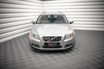 Maxton Parts - Frontlippe V.2 passend für Volvo V70 Mk3 schwarz Hochglanz