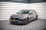 Maxton Parts - Frontlippe V.2 passend für Volvo V90 Mk2 schwarz Hochglanz