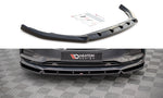 Maxton Parts - Frontlippe V.2 passend für Volvo V90 Mk2 schwarz Hochglanz