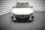 Maxton Parts - Frontlippe V.2 passend für VW Arteon R Limousine / Shooting Brake Mk1 FL schwarz Hochglanz
