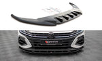 Maxton Parts - Frontlippe V.2 passend für VW Arteon R Limousine / Shooting Brake Mk1 FL schwarz Hochglanz
