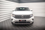 Maxton Parts - Frontlippe V.2 passend für VW Atlas Cross Sport schwarz Hochglanz