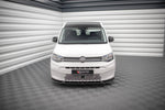 Maxton Parts - Frontlippe V.2 passend für VW Caddy Mk5 schwarz Hochglanz