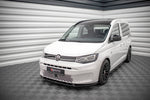 Maxton Parts - Frontlippe V.2 passend für VW Caddy Mk5 schwarz Hochglanz