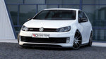 Maxton Parts - Frontlippe V.2 passend für VW Golf 6 (passend für Golf GTI 35TH) schwarz Hochglanz