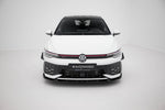 Maxton Parts - Frontlippe V.2 passend für VW Golf GTI / GTE / R-Line Mk8 FL schwarz Hochglanz