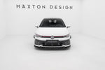 Maxton Parts - Frontlippe V.2 passend für VW Golf GTI / GTE / R-Line Mk8 FL schwarz matt