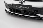 Maxton Parts - Frontlippe V.2 passend für VW Golf GTI / GTE / R-Line Mk8 FL schwarz matt