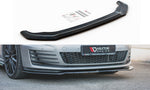 Maxton Parts - Frontlippe V.2 passend für VW Golf GTI Mk7 schwarz Hochglanz