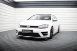 Maxton Parts - Frontlippe V.2 passend für VW Golf R / R-Line Mk7 schwarz Hochglanz