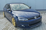 Maxton Parts - Frontlippe V.2 passend für VW Jetta MK6 Limo vor FL schwarz Hochglanz