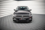 Maxton Parts - Frontlippe V.2 passend für VW Passat B8 FL schwarz Hochglanz
