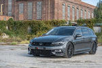 Maxton Parts - Frontlippe V.2 passend für VW Passat R-Line B8 schwarz Hochglanz