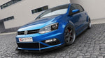 Maxton Parts - Frontlippe V.2 passend für VW Polo GTI Mk5 FL schwarz matt