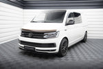 Maxton Parts - Frontlippe V.2 passend für VW T6 schwarz Hochglanz