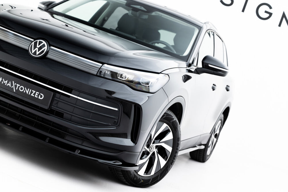 Maxton Parts - Frontlippe V.2 passend für VW Tiguan Mk3 schwarz Hochglanz