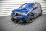 Maxton Parts - Frontlippe V.2 passend für VW Tiguan R / R-Line Mk2 FL schwarz Hochglanz