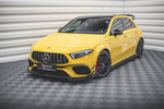 Maxton Parts - Frontlippe V.3 + Flaps passend für Mercedes-AMG A 45 S Aero Pack W177
