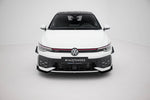 Maxton Parts - Frontlippe V.3 + Flaps passend für VW Golf GTI / GTE / R-Line Mk8 FL