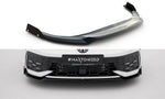 Maxton Parts - Frontlippe V.3 + Flaps passend für VW Golf GTI / GTE / R-Line Mk8 FL