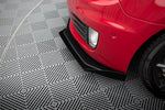 Maxton Parts - Frontlippe V.3 + Flaps passend für VW Golf GTI Mk6 schwarz Hochglanz
