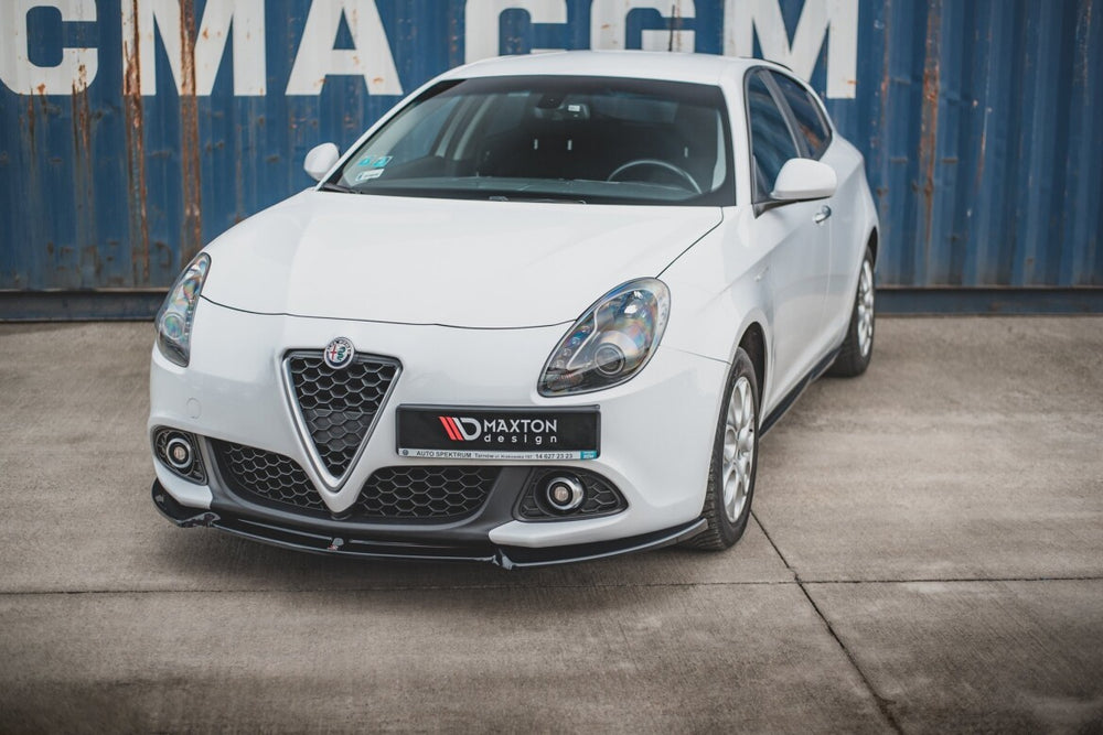 Maxton Parts - Frontlippe V.3 passend für Alfa Romeo Giulietta schwarz Hochglanz