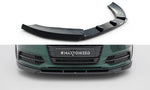 Maxton Parts - Frontlippe V.3 passend für Audi A6 S-line / S6 C7 schwarz Hochglanz