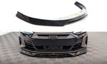 Maxton Parts - Frontlippe V.3 passend für Audi e-Tron GT / RS GT Mk1 schwarz Hochglanz