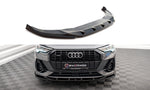Maxton Parts - Frontlippe V.3 passend für Audi Q3 Sportback / SUV S-Line F3 schwarz Hochglanz