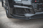 Maxton Parts - Frontlippe V.3 passend für Audi RS3 8V FL Sportback schwarz Hochglanz
