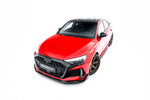 Maxton Parts - Frontlippe V.3 passend für Audi RS3 Sportback 8Y FL schwarz Hochglanz